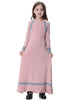 New Muslim Children Abaya Girls Long Dress Jubah