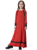 New Muslim Children Abaya Girls Long Dress Jubah