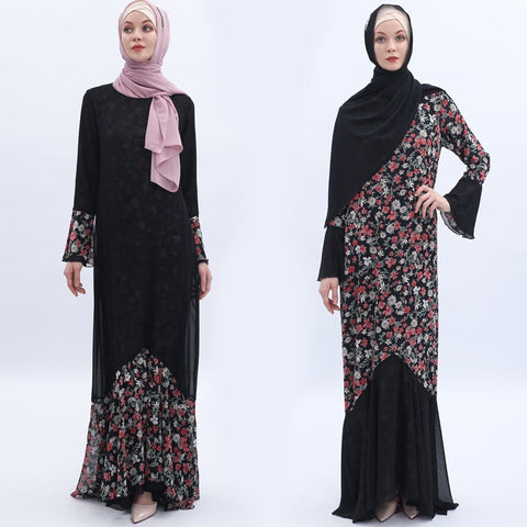 Women Hijab Abaya Turkey Moroccan Kaftan