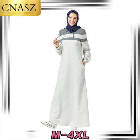 New Muslim Casual Dress Stylish Islamic Turkey Comfortable Hoodie