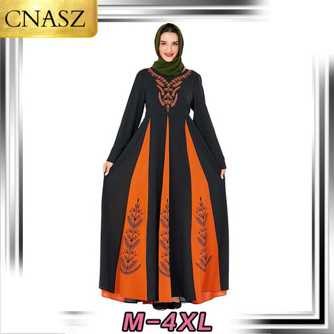 New Fashion Muslim Islamic Arabian Plus Size Women's