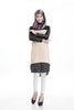 DJGRSTER Muslim women Long sleeve Dubai Dress