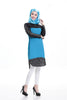 DJGRSTER Muslim women Long sleeve Dubai Dress