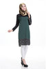 DJGRSTER Muslim women Long sleeve Dubai Dress