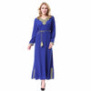 Muslim Women Long Sleeve Dubai Dress Maxi Abaya