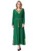 Muslim Women Long Sleeve Dubai Dress Maxi Abaya