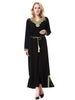 Muslim Women Long Sleeve Dubai Dress Maxi Abaya