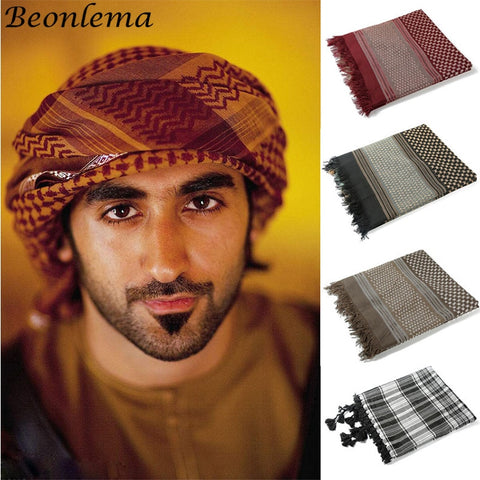 Beonlema Arabic Men Turban Headscarf