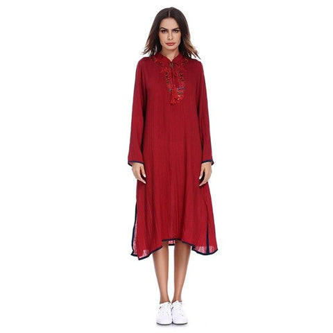 New Fashion Muslim Dress Women Middle East Abaya